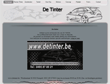 Tablet Screenshot of detinter.be